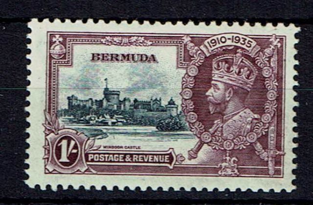 Image of Bermuda SG 97k LMM British Commonwealth Stamp
